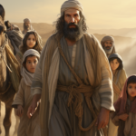 abraham and his family moving to their new dwelling place